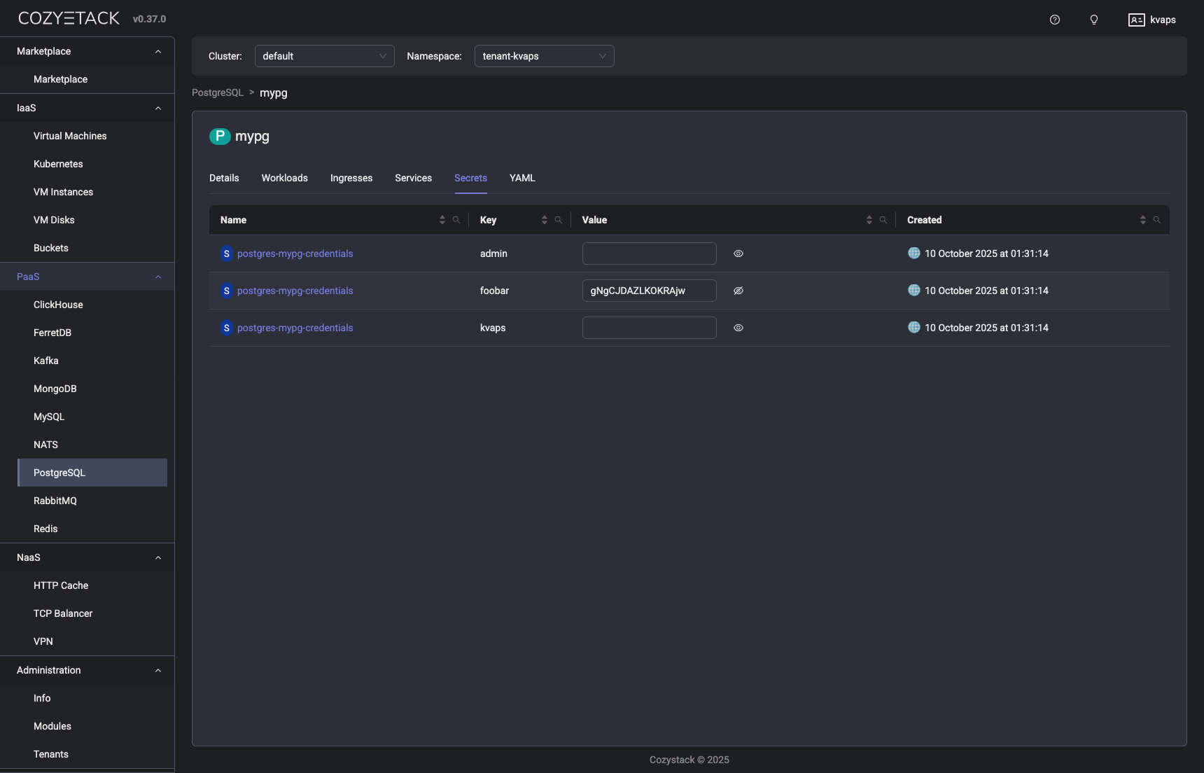 Screenshot 4 - Dark Mode